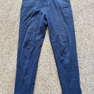 Men's Navy Chinos